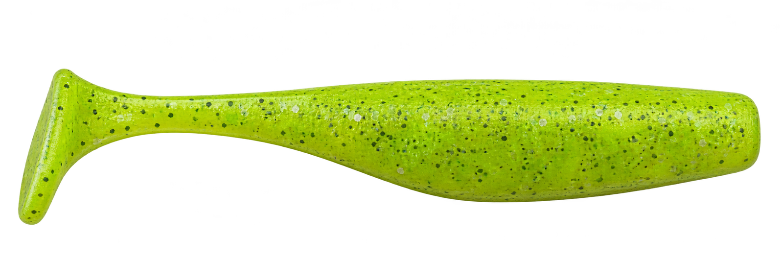 Electric Lime 4.8" Riprap soft plastic lure