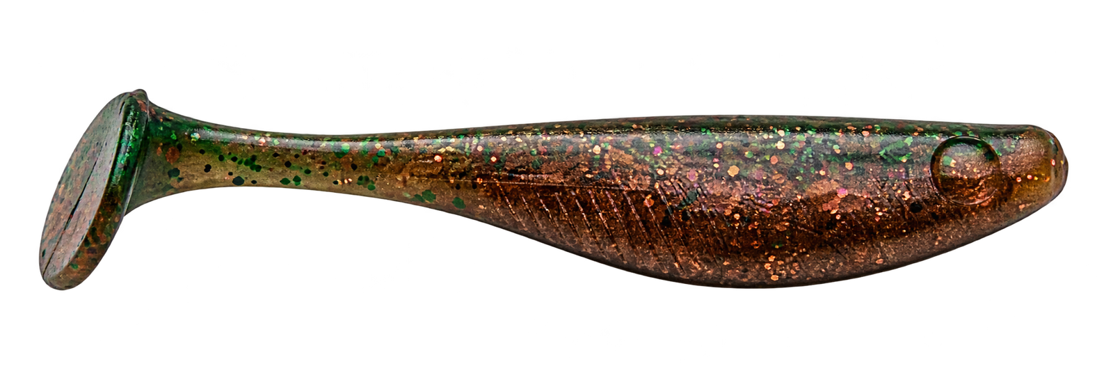 Sleek Watermelon Bronze 4" DR Swim Bait